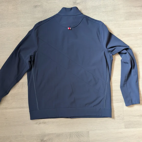 Tracksmith X-Large Nor'Easter Navy Jacket - Picture 2 of 7